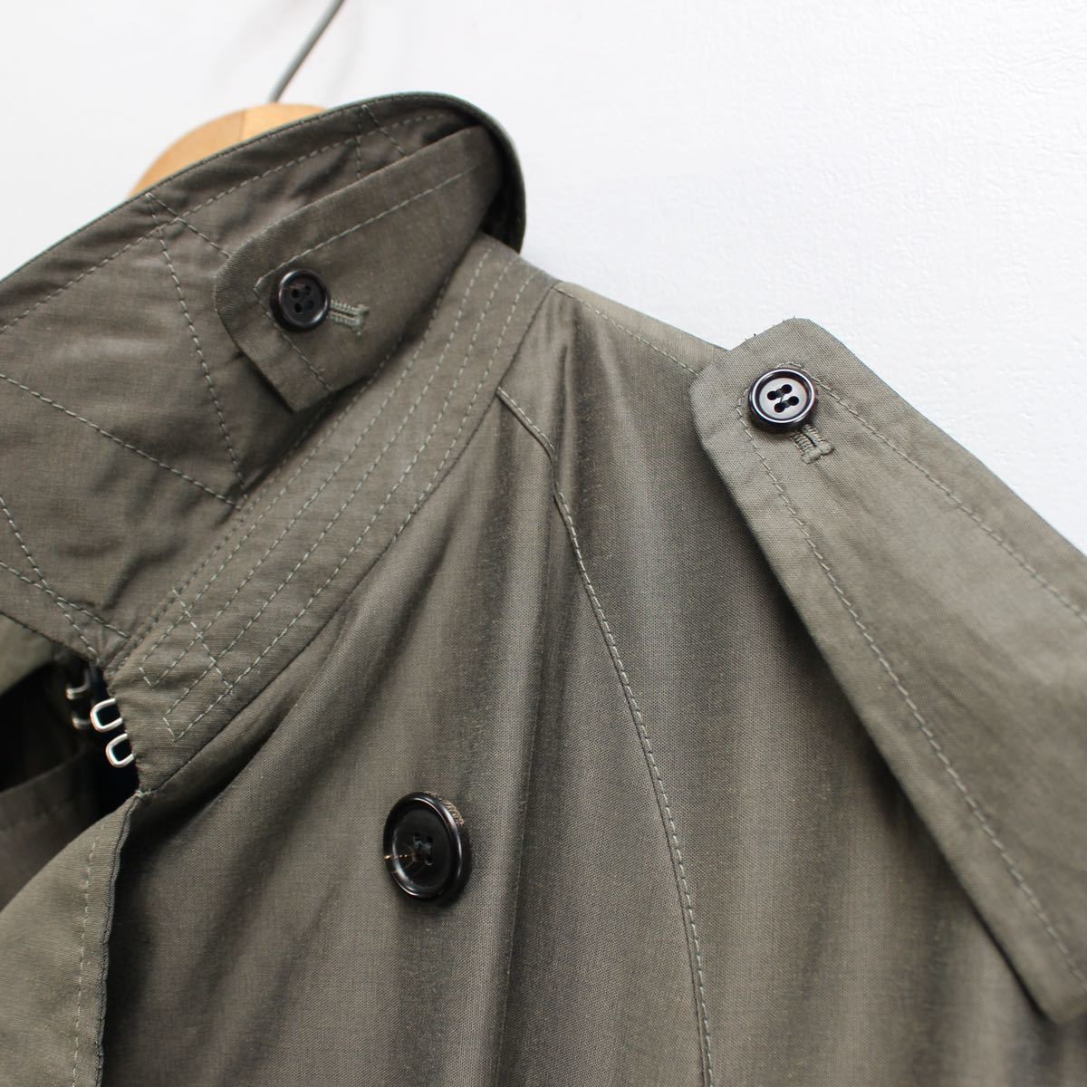 Aquascutum LONG TRENCH COAT MADE IN ENGLAND/アクアスキュータムロングトレンチコート