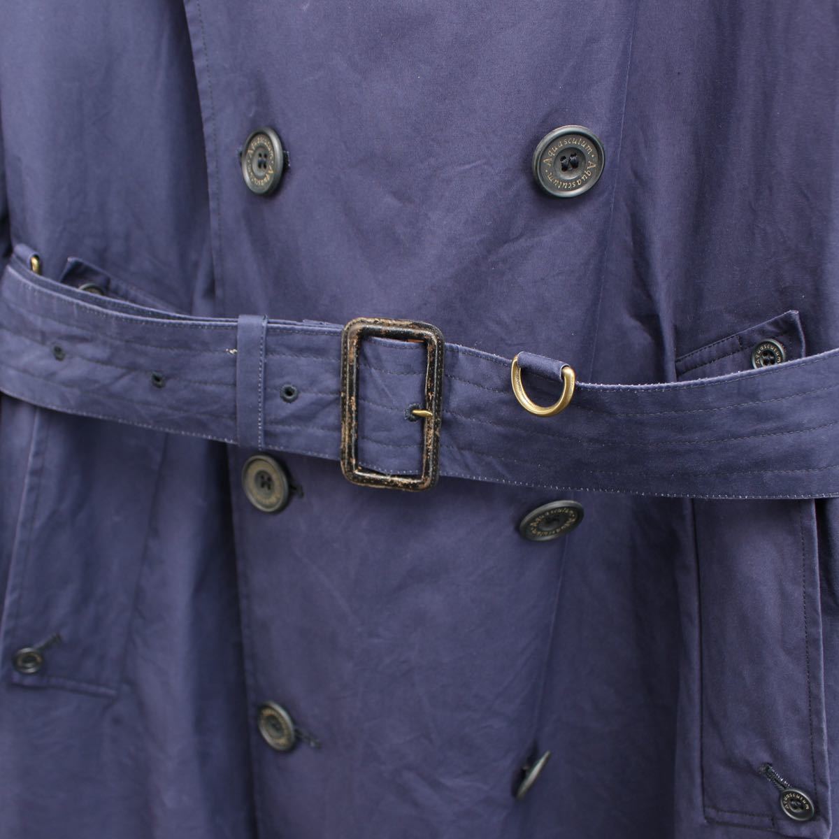 Aquascutum LONG TRENCH COAT MADE IN ENGLAND/ Aquascutum длинный тренчкот 