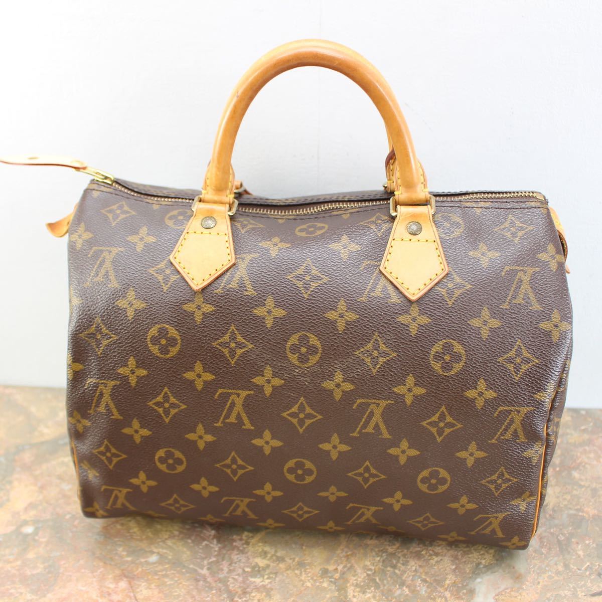 LOUIS VUITTON M41526 SP0973 SPEEDY30 MONOGRAM PATTERNED BOSTON BAG