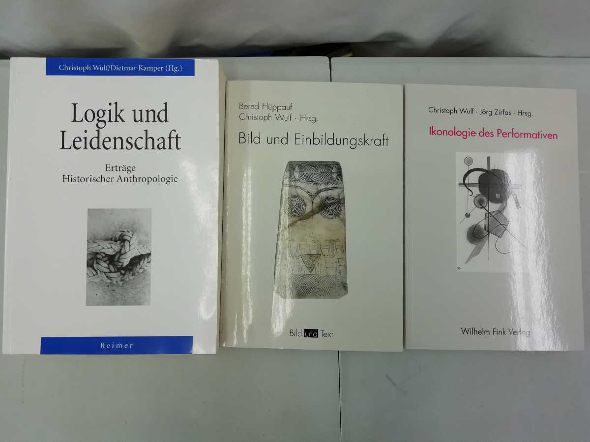 【まとめ】Christoph wulf　クリストフ・ヴルフ　9冊セット/洋書/ドイツ語/教育学/人類学/思想/Logik und Leidenschaft【2204-046】_画像5