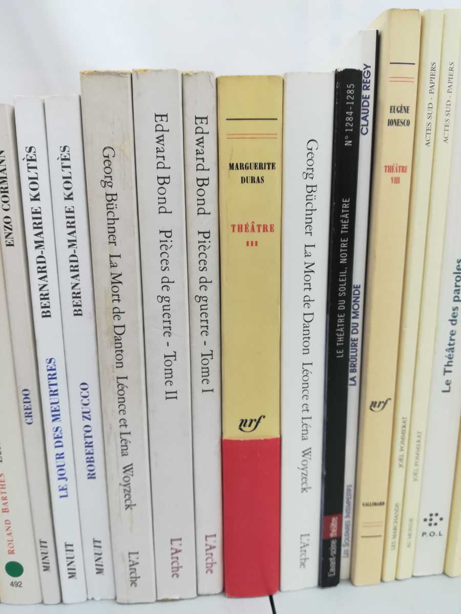 【まとめ】演劇・戯曲関連のフランス語書籍　35冊セット　洋書/ペーパーバック/シナリオ/脚本/希少本多数/Jean【2204-082】_画像3