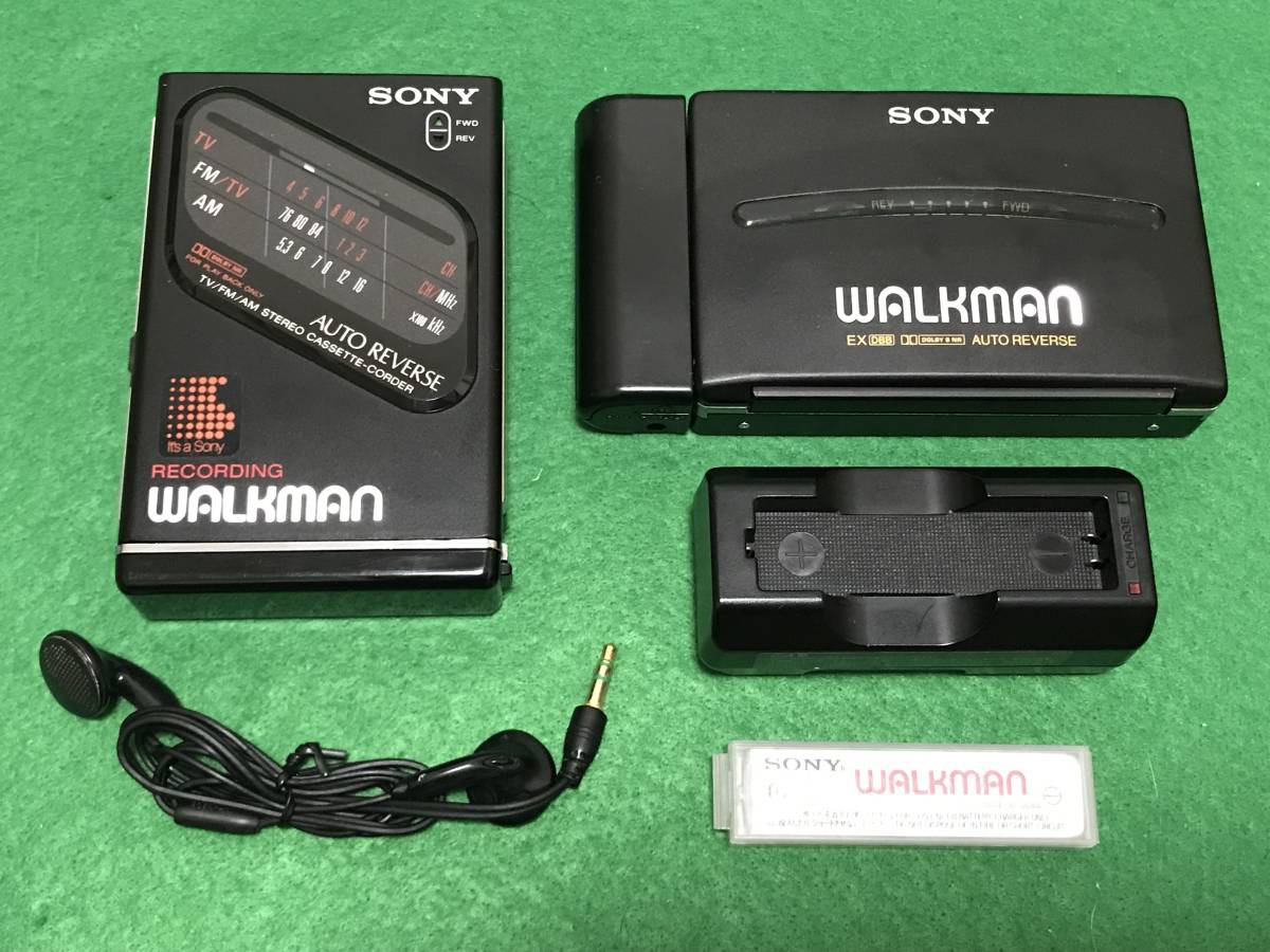 SONY ソニー WM-F202 WM-190 カセットウォークマン 2点 美品 カセット