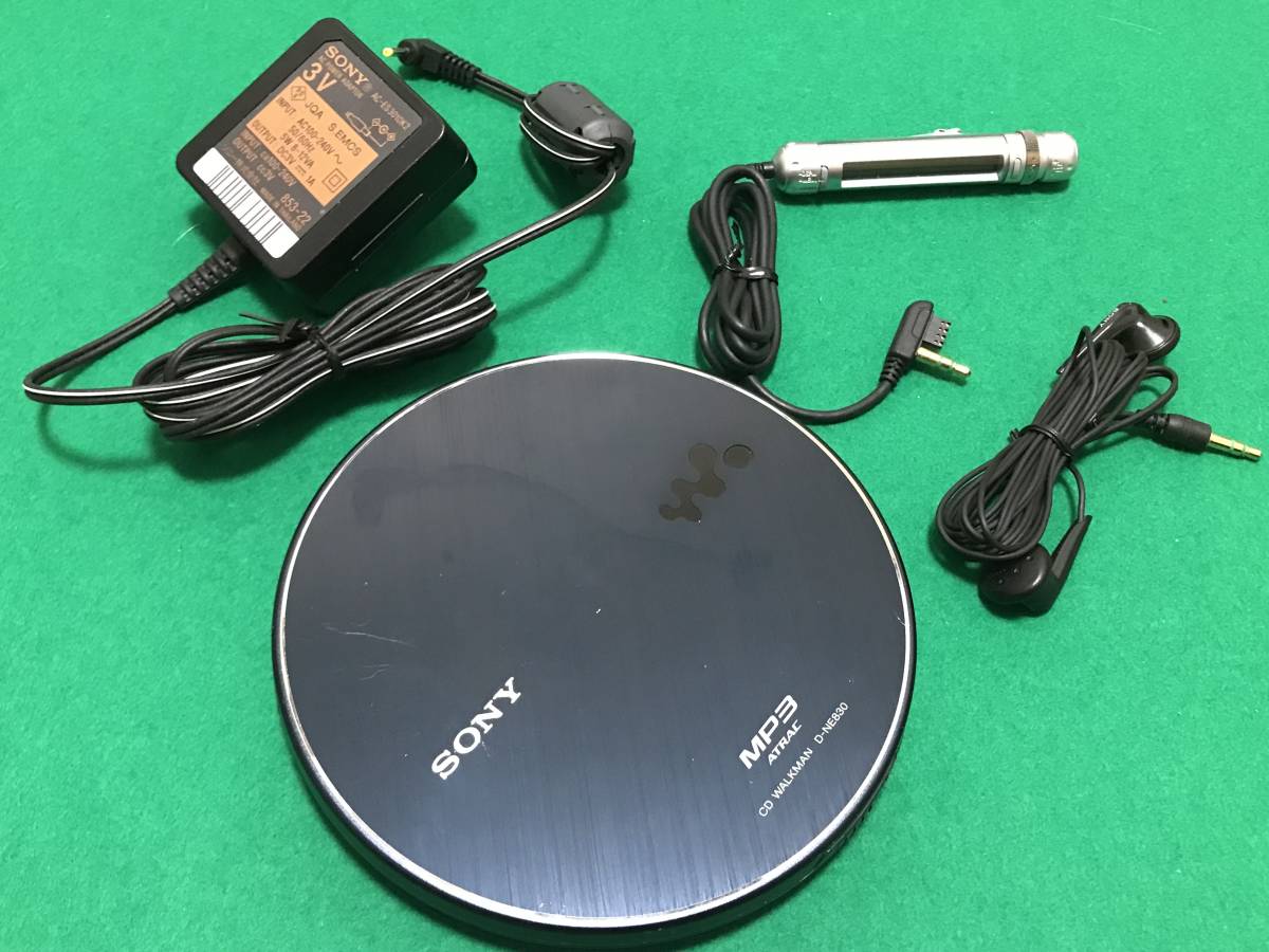 SONY ソニー D-NE830 動作品 ポータブルCDプレーヤー CD WALKMAN