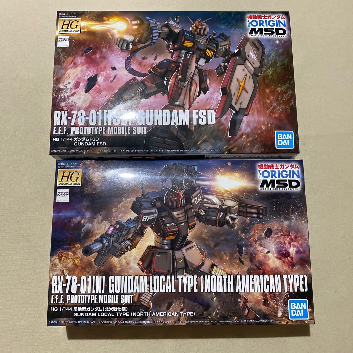 HG 機動戦士ガンダム THE ORIGIN MSD ガンダム FSD 局地型 HG 機動戦士ガンダム THE ORIGIN MSD ガンダム FSD 局地型