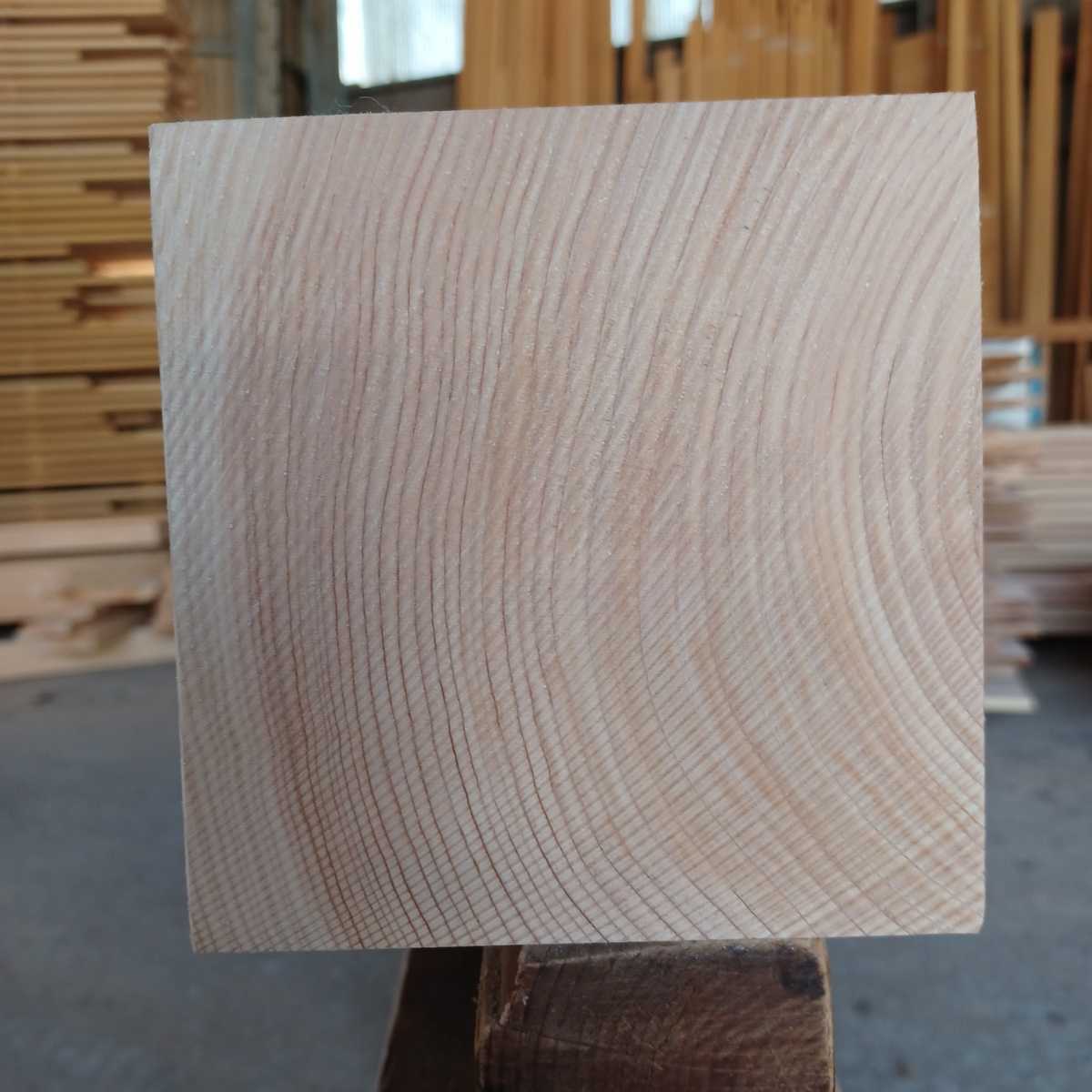 角材-412【86×12.9×13.3cm】国産ひのき 角材 彫刻用木材 脚 一枚板 桧 檜 DIY