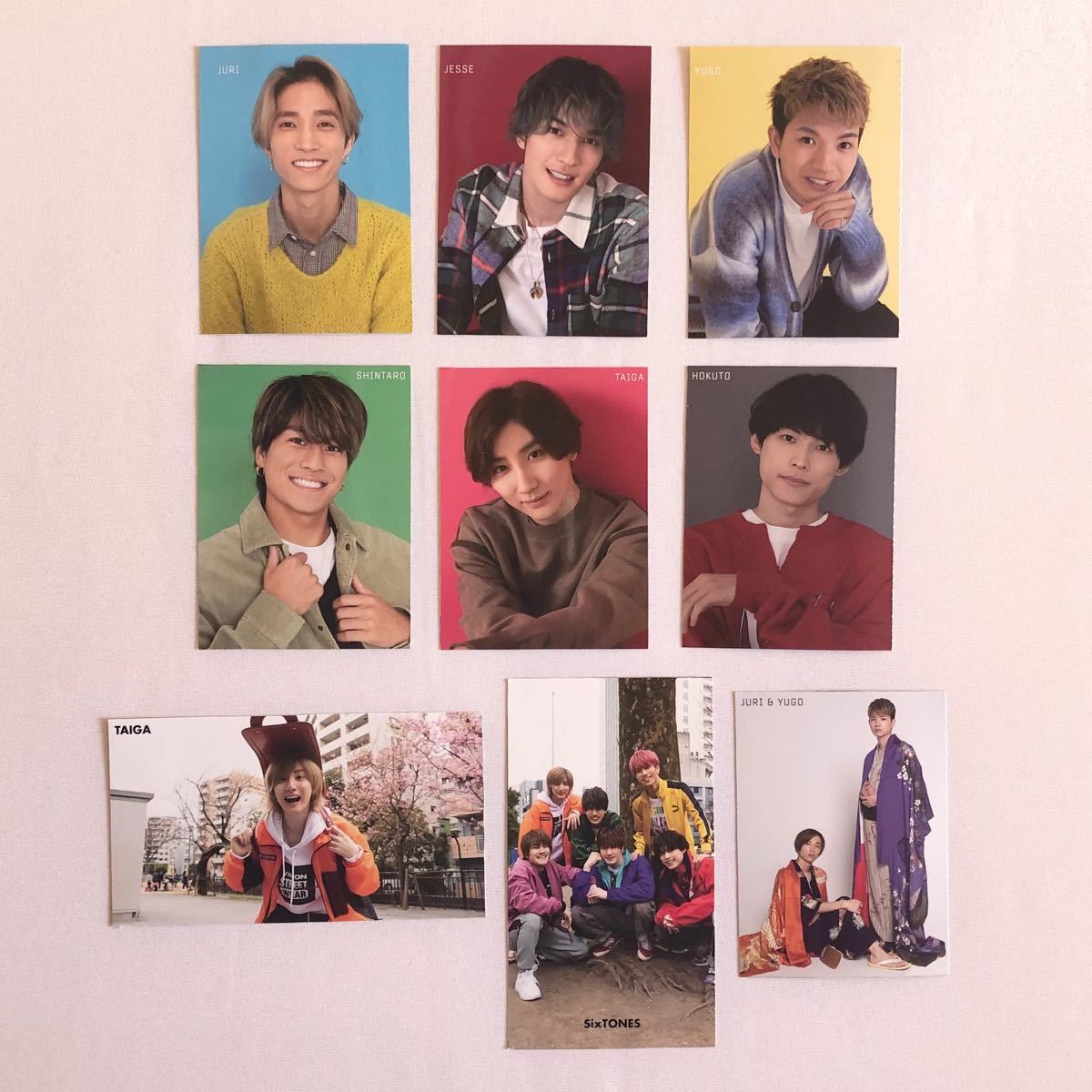 SixTONES 厚紙 9点まとめ売り|Yahoo!フリマ(旧PayPayフリマ)