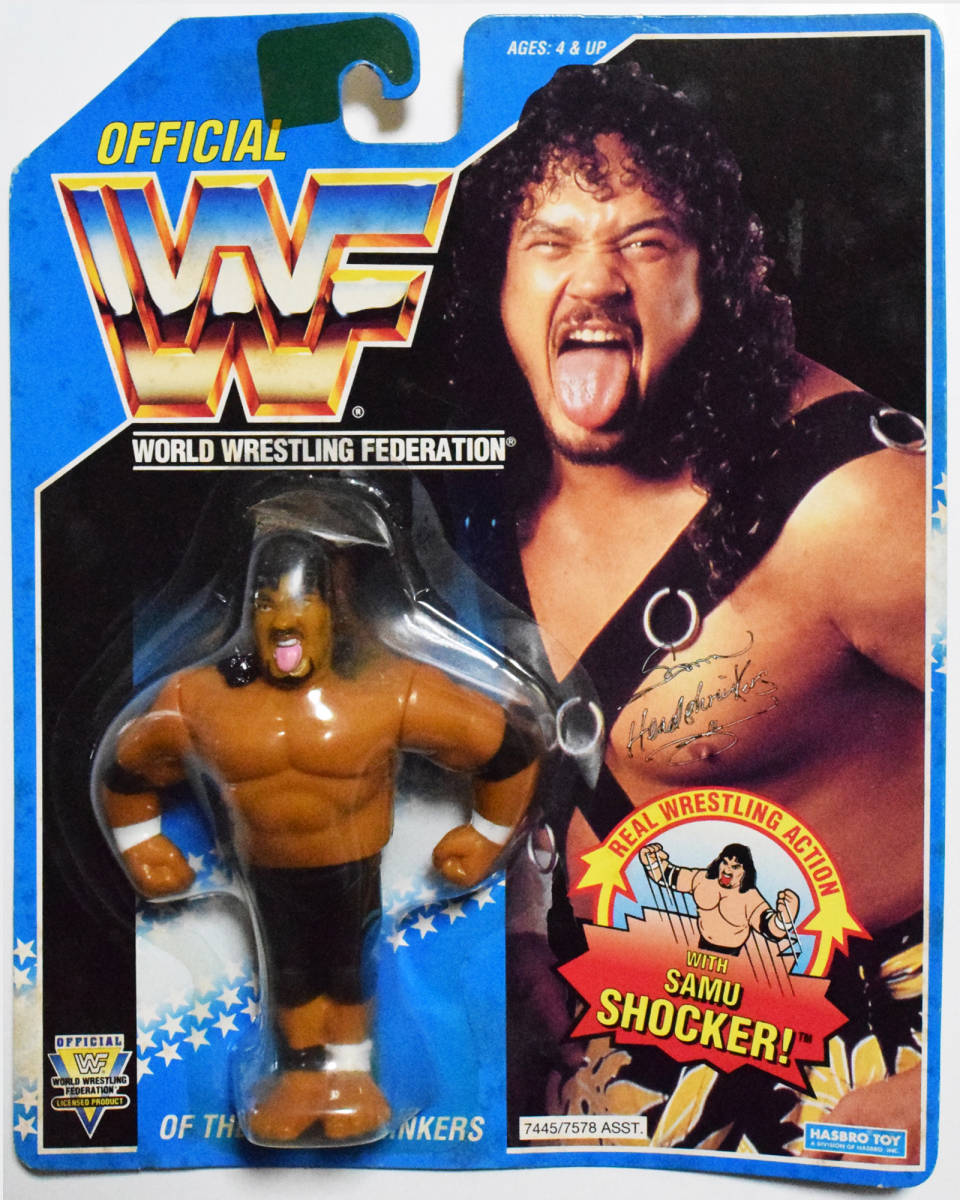 WWF 未開封【ヘッドシュリンカー・サムゥ】ワイルドサモアン Yahoo!オークション - 【100円~】WWF サムー(Samu) ヘッドシュ