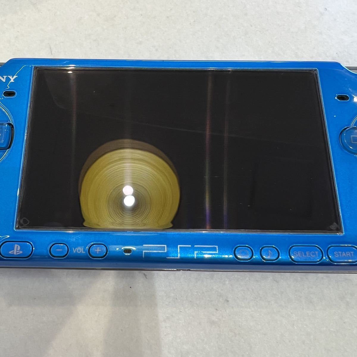 ◇PSP本体 SONY ブルー PSP-3000 プレイステーション プレステ