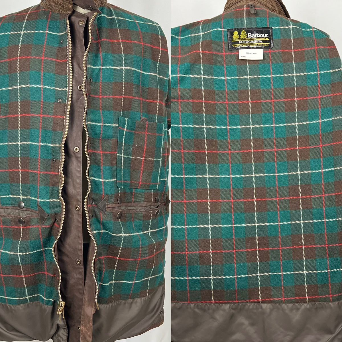 良品/C44/Vintage Barbour NORTHUMBRIA/ビンテージ バブアー ノーザン
