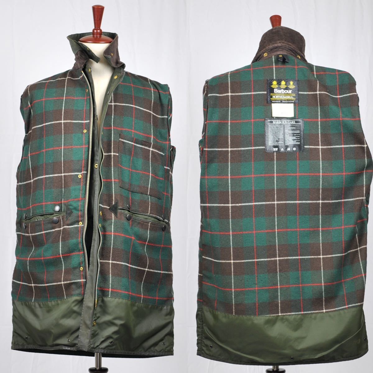 ミント/C40/Vintage Barbour NORTHUMBRIA/ビンテージ バブアー