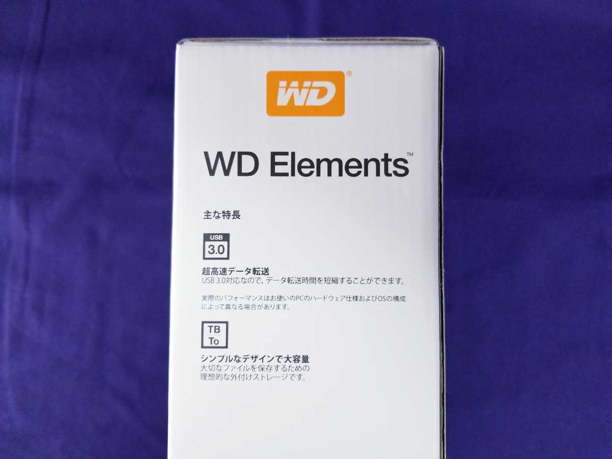 新品未開封】WD Elements Desktop 12TB USB 3.0