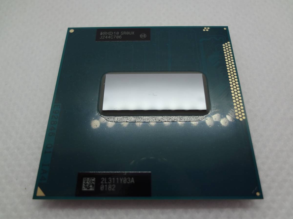 ★送料無料★　中古動作品 第3世代 Intel Core Core i7-3630QM (Ivy Bridge) 2.4GHz TB時3.40GHz FCPGA988_画像1