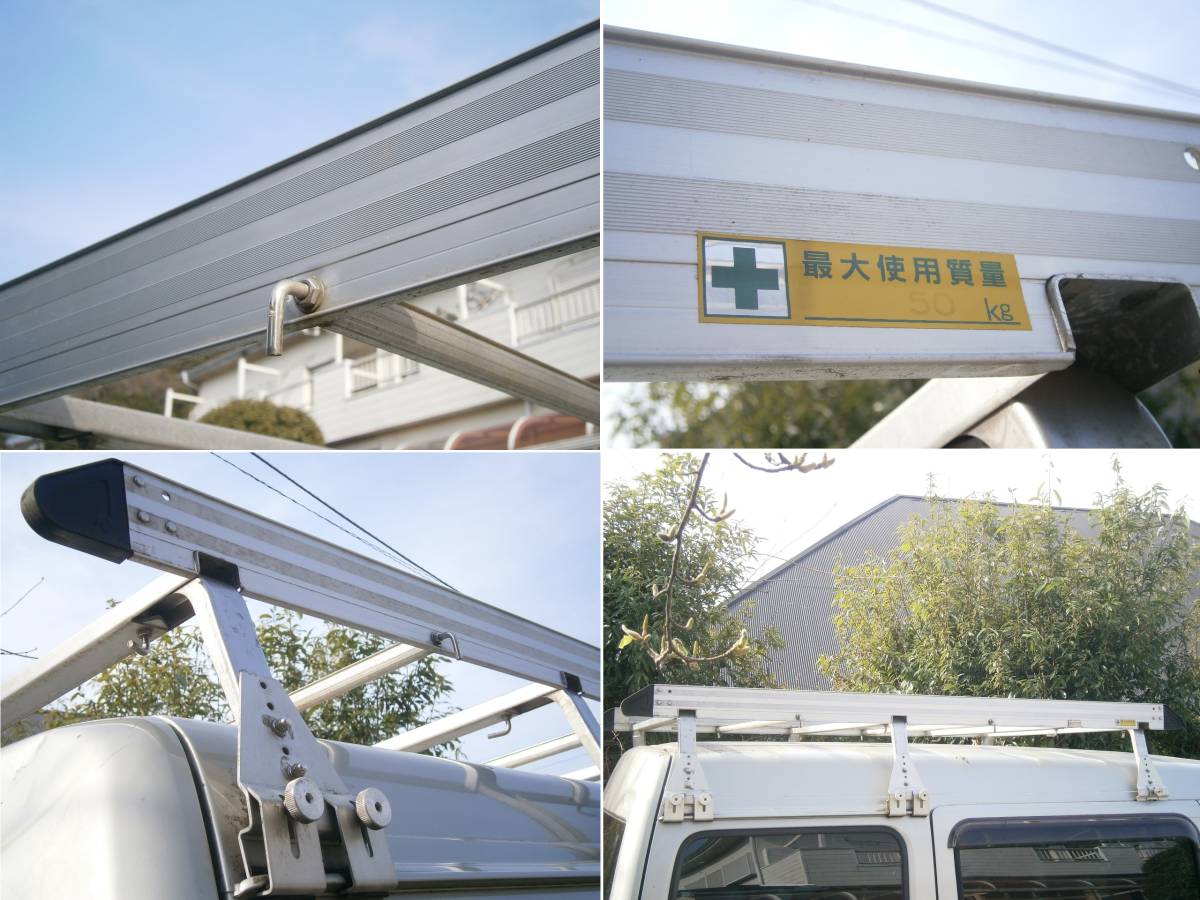 [ rare! roof carrier SET]* Sambar.TV1.TV2.TW1.TW2. aluminium / made of stainless steel. carrier. sleeping area in the vehicle. solar panel *