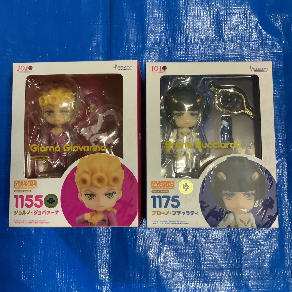 などありま ジョジョの奇妙な冒険 ねんどろいど ジョルノ&ブチャラティ