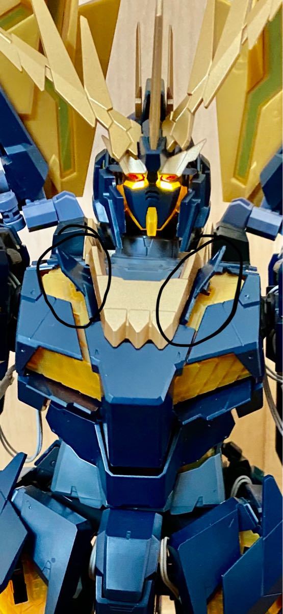 pgユニコーンガンダム ユニコーンガンダム2号機 バンシィ・ノルン LED