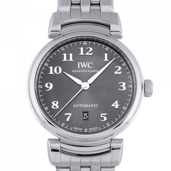 2021新発 IWC メンズ 腕時計 中古 グレー文字盤 IW356602 ダ・ヴィンチ ダ・ヴィンチ