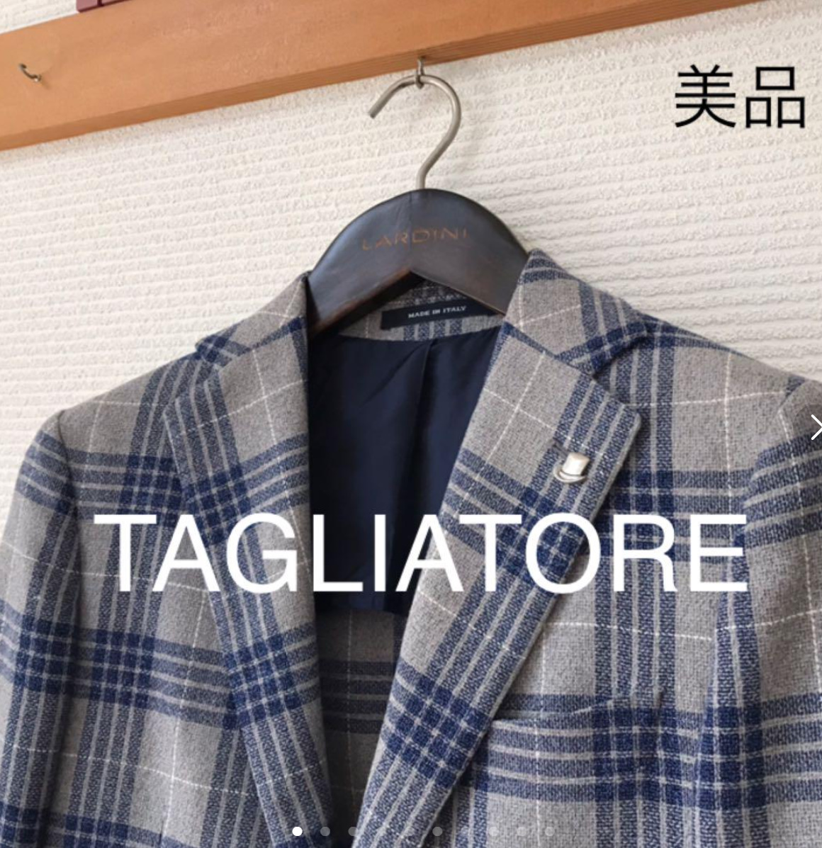 春夏 タリアトーレ グレンプレイド オーバーペン ジャケット 売れ筋