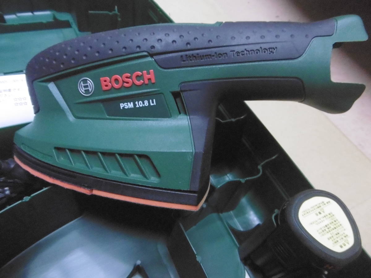 BOSCH/ボッシュ 〇バッテリーマルチサンダー　10,8v　LIN　未使用品_画像6