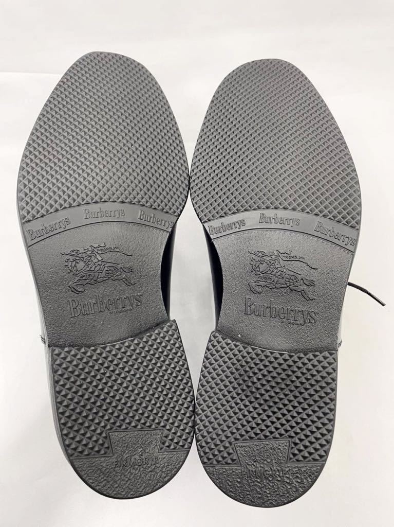 Burberry бизнес обувь распорка chip черный не использовался товар 24EEEE кожа обувь мужской внутри перо кожа 