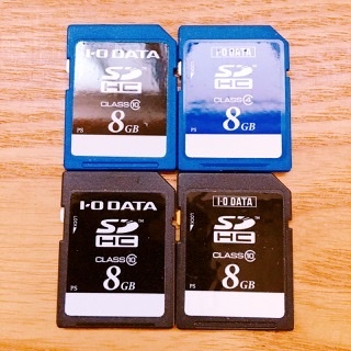 I-O DATA 8GB SD memory card 