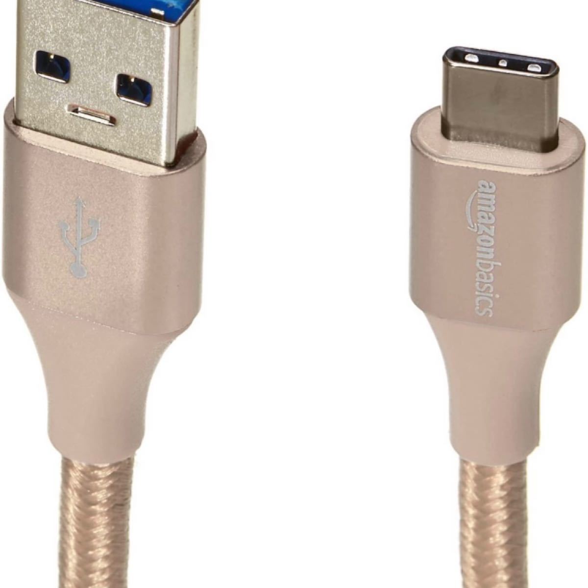 Amazonベーシック 充電ケーブル USB タイプC タイプA 0.9m