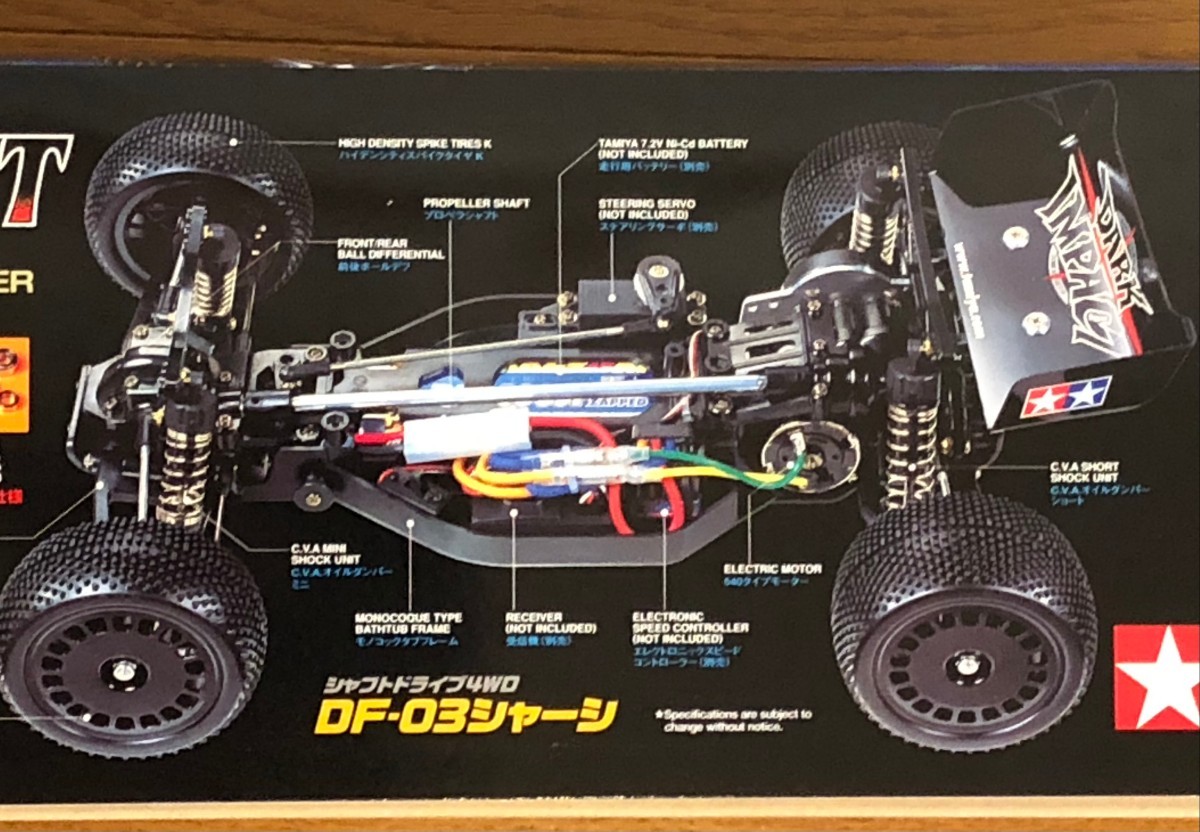 タミヤ アバンテMk II(DF-03)+ダークインパクト(DF-03 タミヤ アバンテMk II(DF-03)+ダークインパクト(DF-03