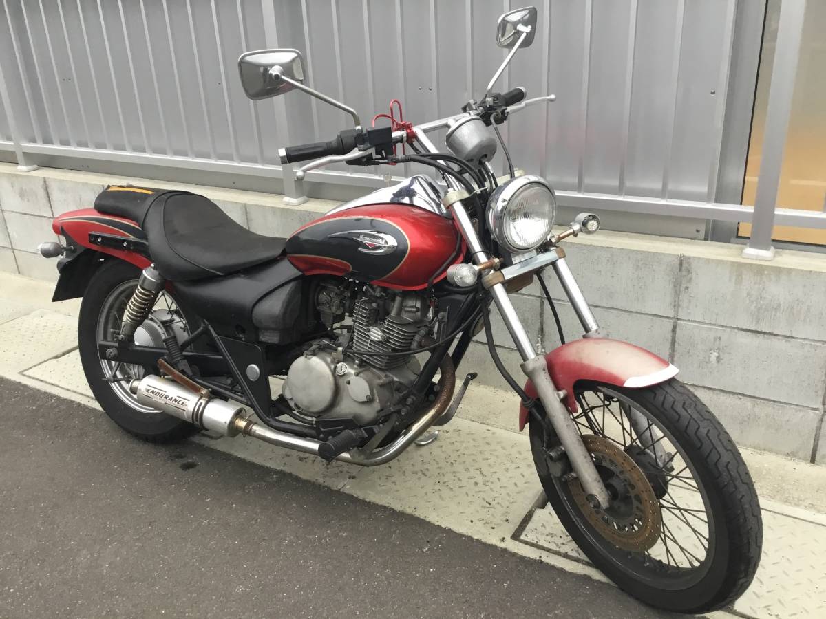 エリミネーター125 福岡 Kawasaki 125125cc 赤黒