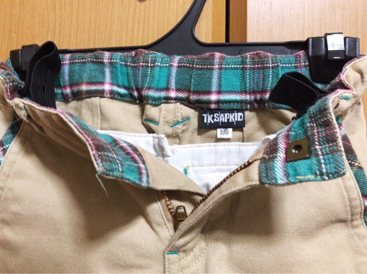 TK SAPKID / tea ke-sap Kid Takeo Kikuchi chinos pants 100cm child clothes 
