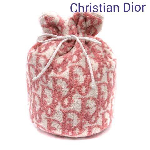 ChristianDior クリスチャンディオール 巾着ポーチ レディース