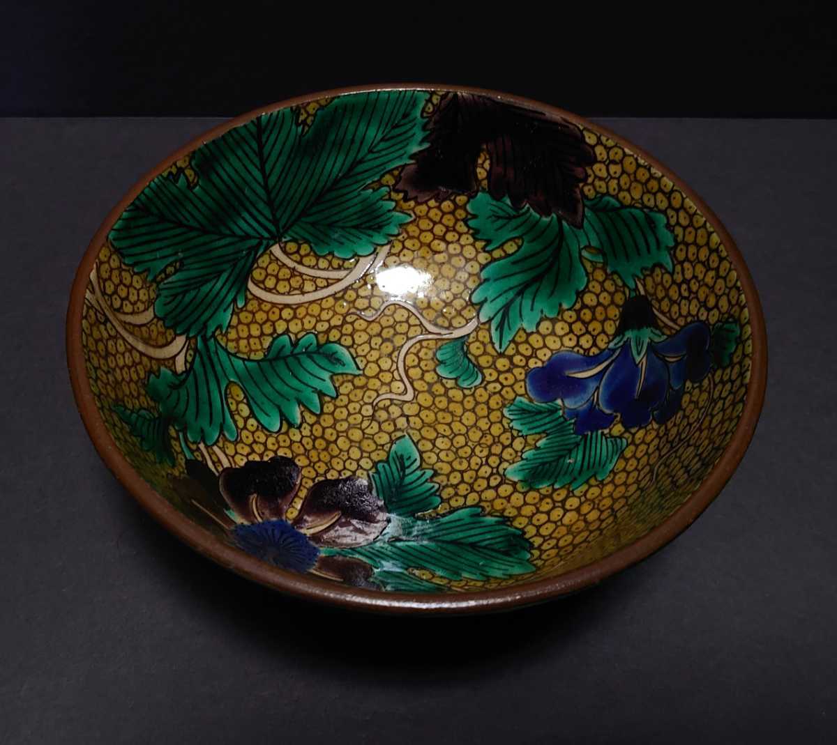 復興九谷 菓子鉢 九谷焼 吉田屋 古九谷 伊万里 古伊万里 茶道 茶器 棗 蒔絵 煎茶道具 人間国宝 徳田八十吉 復興九谷 菓子鉢 九谷焼 吉田屋 古九谷 伊万里 古伊万里 茶道 茶器 棗 蒔絵 煎茶道具 人間国宝 徳田八十吉