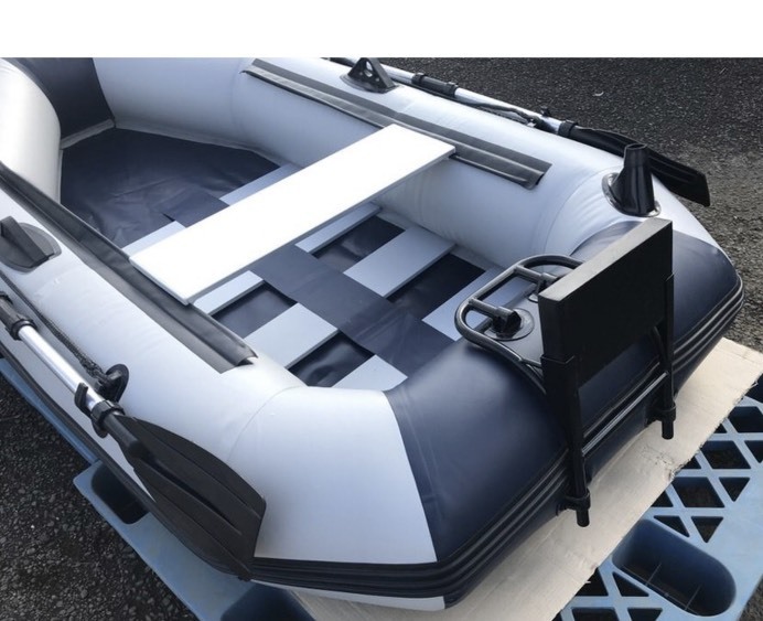  two person for rubber boat slato- floor rod holder motor mount attaching maximum 3 horse power inflatable boat 