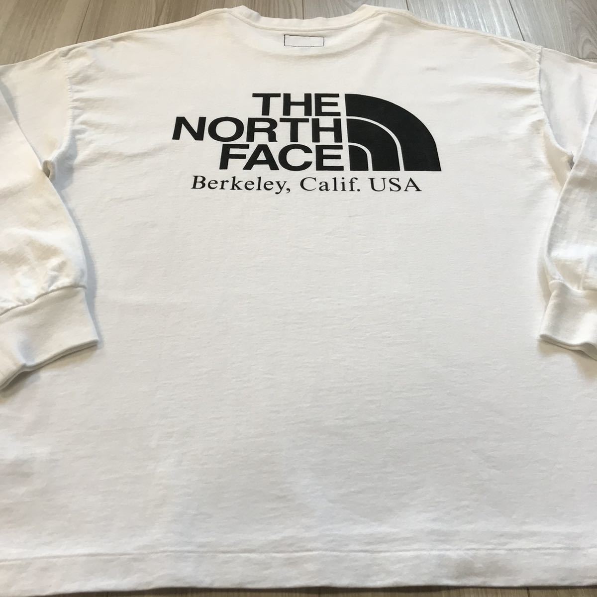 美品NORTH FACE PURPLE LABEL nanamica ROOTS OF LIFE USAロンT ノースフェイス パープルレーベル Tシャツ ナナミカ 別注 ボックス ロゴ