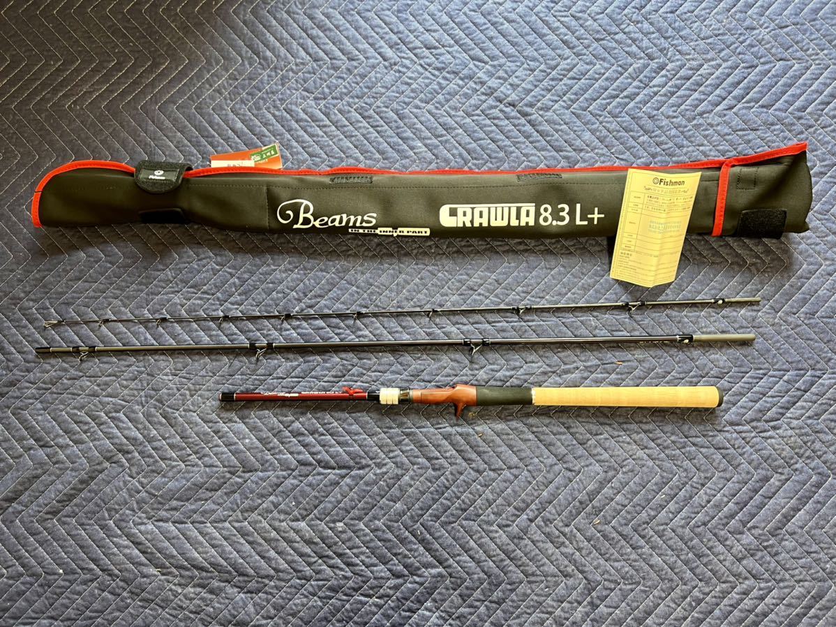 使用時間極短 フィッシュマン ビームス クローラ 8.3L+ Fishman Beams
