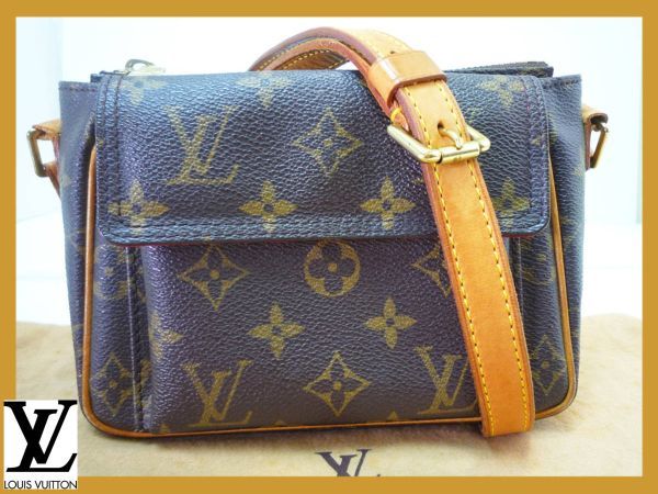 LOUIS VUITTON ルイ・ヴィトン ショルダーバッグ モノグラム ヴィバシテPM M51165 保存袋 Viva Cite V11004 レディース 人気 美品 必見_画像1