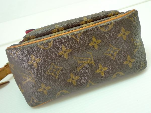 LOUIS VUITTON ルイ・ヴィトン ショルダーバッグ モノグラム ヴィバシテPM M51165 保存袋 Viva Cite V11004 レディース 人気 美品 必見_画像6