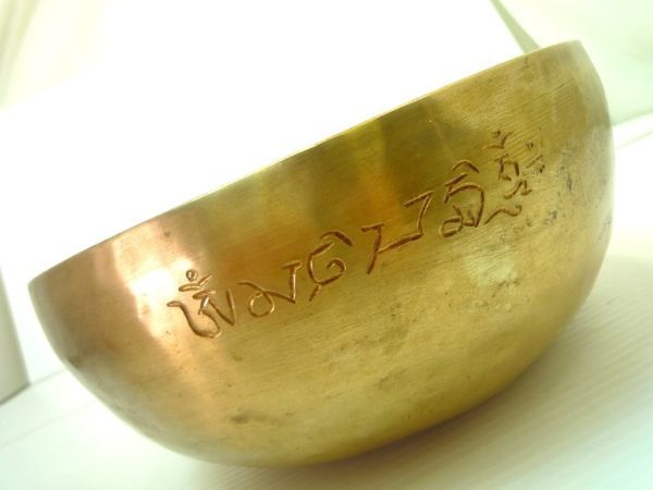 amanamana gold carving green ta-la bodhisattva sin silver g bowl chopsticks chi bed .. healing .... times sound .. stability concentration .. Mantra brass yoga ⑤