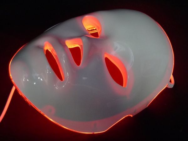 LEDマスク Dr.Mask SIDEY シディ 美容機器 美顔 美肌 オペラマスク 元箱 H29年購入 フェイシャルケア エステ 可動品 必見 参考42万円_C_画像4