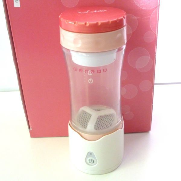  reference 159500 jpy YOSAyosa high beige rejeno- bottle type water element aquatic . equipment Geneau glass & disk set water purifier talent tumbler original box manual 