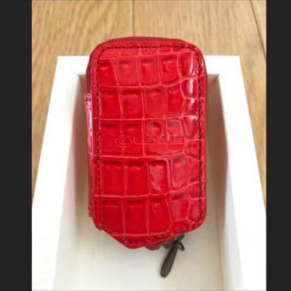 である☑ □優良品□ レクサス 純正『スマートキーケース』クロコ
