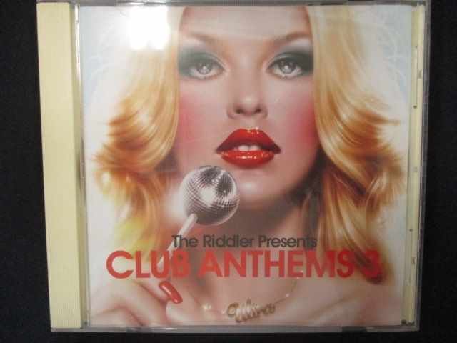 739＃ подержанный товар CD the Riddler presents Club Anthems 3 ( импортная пластинка  )