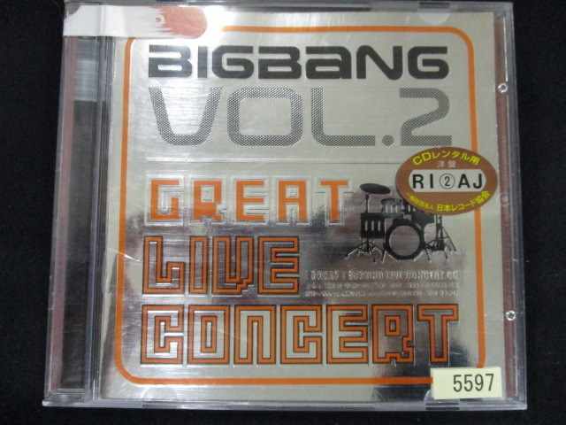 r27 レンタル版CD Big Bang : 2nd ライブコンサート アルバム - The Great(韓国盤)/BIGBANG 5597_画像1