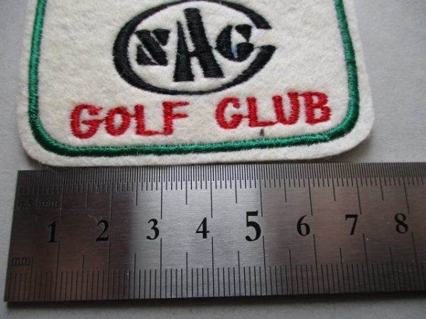 西熱海ゴルフクラブNISHI ATAMI GOLF CLUB刺繍ワッペン/コースCCアップリケGOLFビンテージSAGCパッチ昭和レトロ紋章ゴルフ V134_画像10