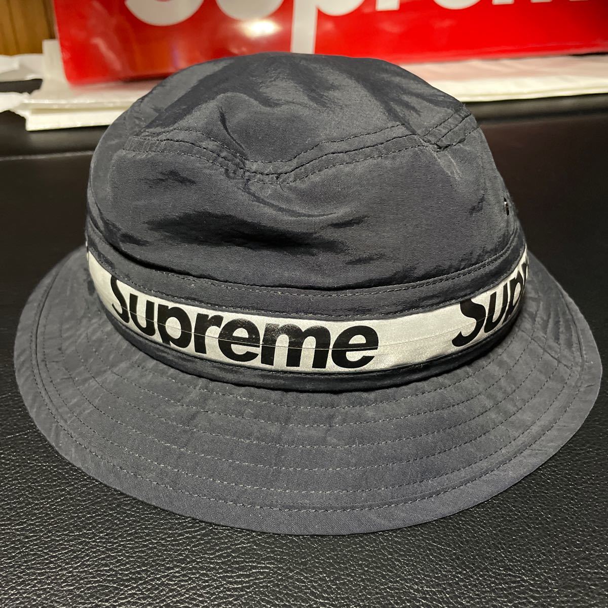 supreme 21SS Reflective Zip Crusher M/L シュプリーム ハット
