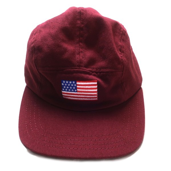 別注モデル USA製 NEW ENGLAND CAP x BEAMS ビームス 星条旗 ロゴ刺繍 