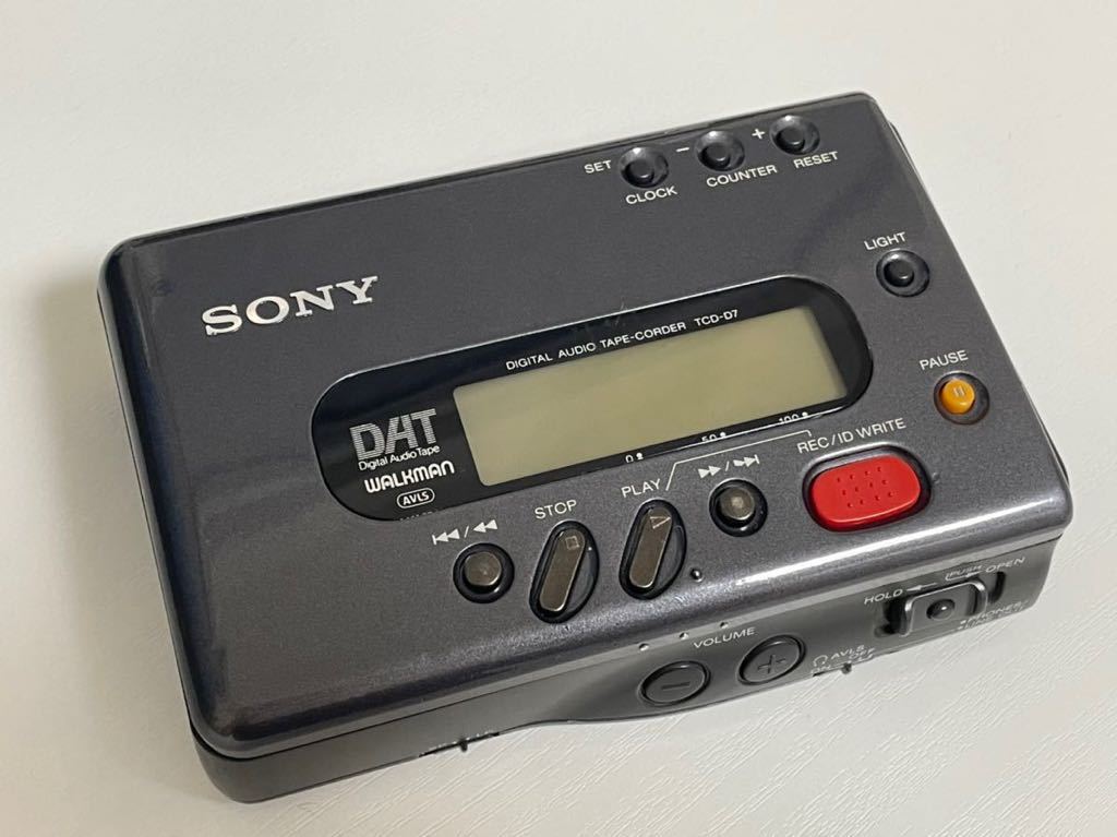 通販正規品】 SONY DAT WALKMAN TCD-D7 カセットプレーヤー ソニー