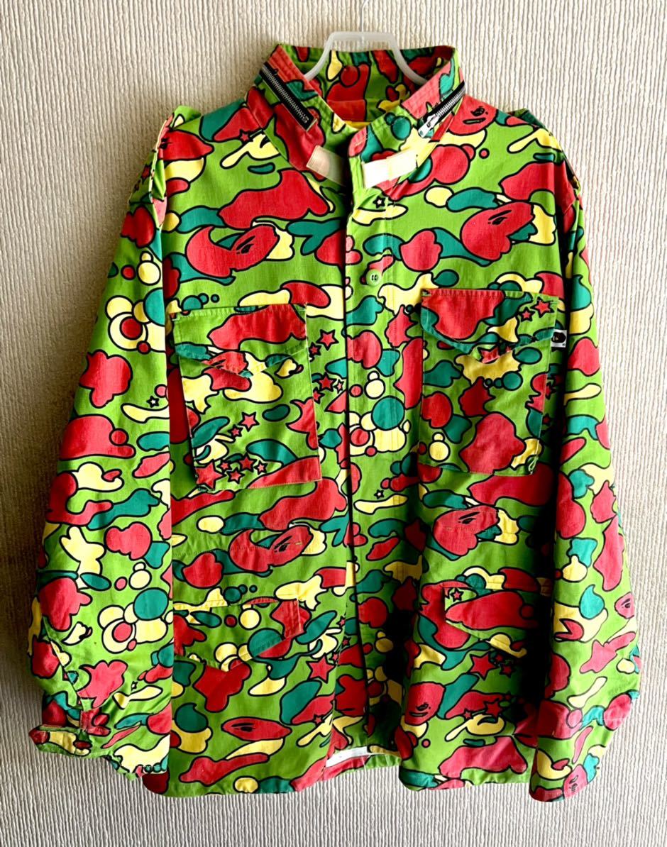 ラッピング不可】 BATHING A APE エイプ BAPE PSYCHE 迷彩 スターカモ