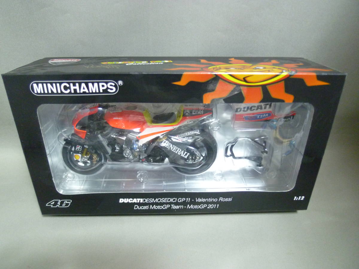 PMA 1/12 ドゥカティ デスモセディチ GP11 V.ロッシ 2011 MotoGP PMA 1/12 ドゥカティ デスモセディチ GP11 V.ロッシ 2011 MotoGP
