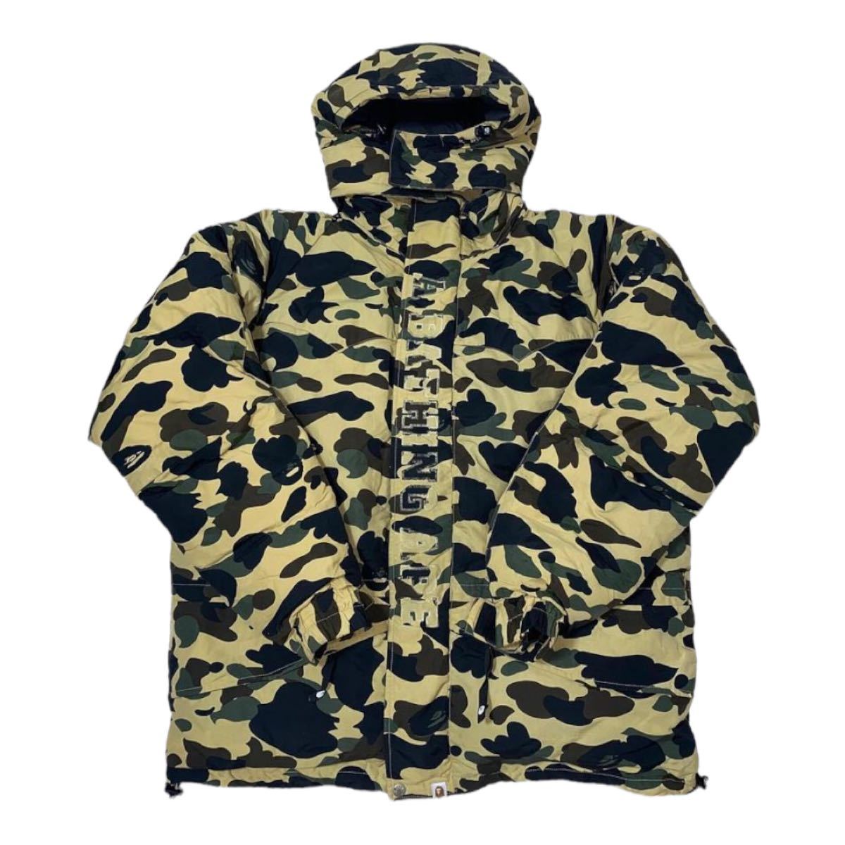 A・BATHING APE】イエローカモ スノボダウンジャケット 90s | registro