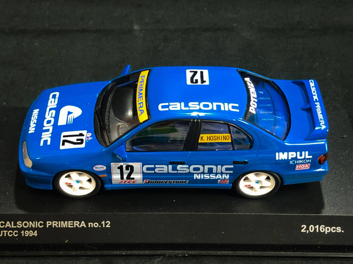 京商 1/43 日産 カルソニック プリメーラ JTCC 1994 星野一義