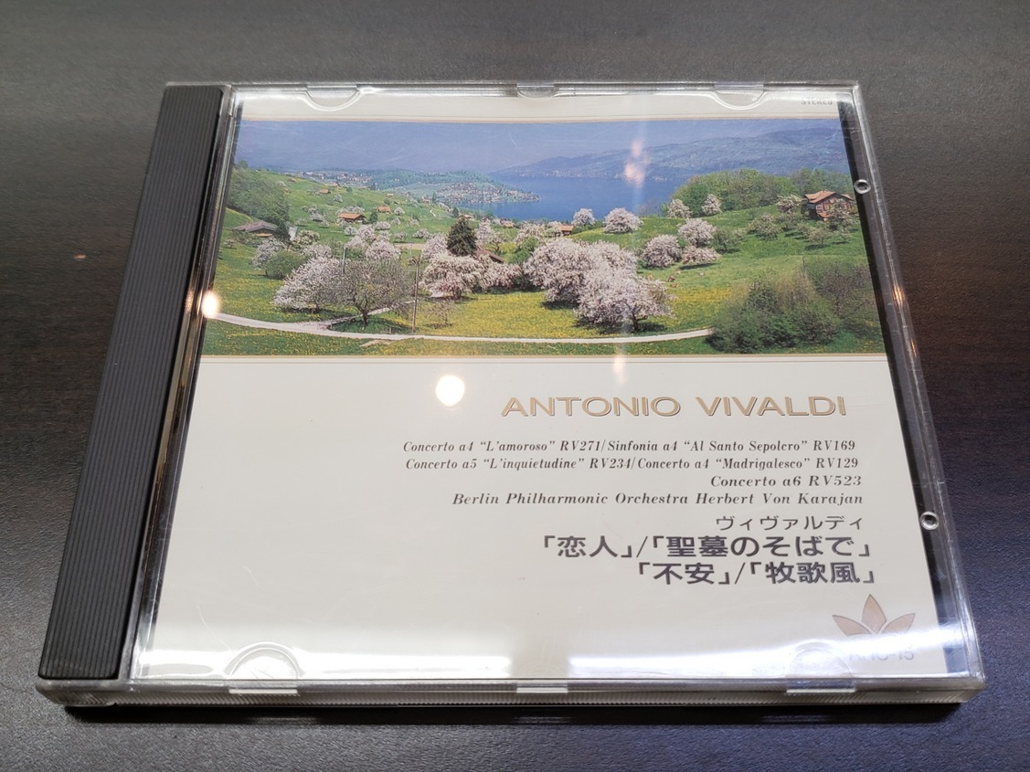CD / VIVALDI : CONCERTO A 5 “L'AMOROSO” RV271 / ヴィヴァルディ：協奏曲ホ長調　RV271「恋人」 / 『D37』 / 中古_画像1